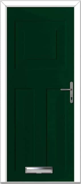 Green Eaton Solid Composite Door 1 Green Eaton Solid Composite Door