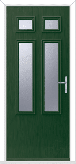 Green Flush Lancia 4 GRP Composite Door 1 Green Flush Lancia 4 GRP Composite Door