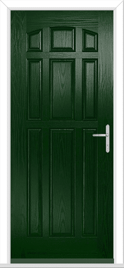 Green Impala Solid GRP Composite Door 1 Green Impala Solid GRP Composite Door