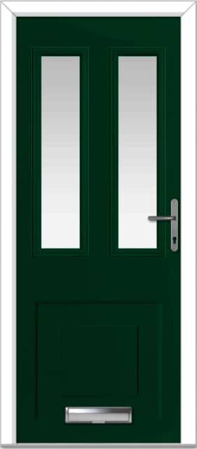 Green Knightsbridge Composite Door 1 Green Knightsbridge Composite Door