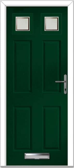Green Pinehurst Composite Door 1 Green Pinehurst Composite Door