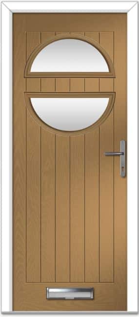 Irish Oak Chantilly Farmhouse Composite Door 1 Irish Oak Chantilly Farmhouse Composite Door