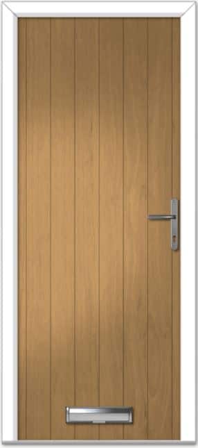 Irish Oak Cottage Solid Composite Door 1 Irish Oak Cottage Solid Composite Door