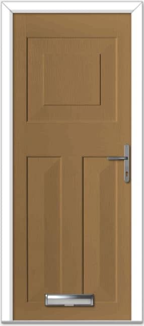Irish Oak Eaton Solid Composite Door 1 Irish Oak Eaton Solid Composite Door
