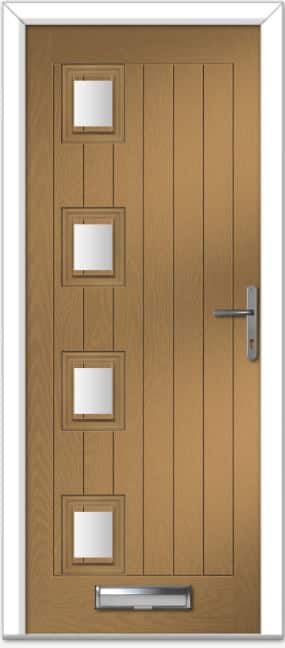 Irish Oak Seminole 4 Left Farmhouse Composite Door 1 Irish Oak Seminole 4 Left Farmhouse Composite Door