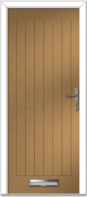 Irish Oak Farmhouse Solid Composite Door 1 Irish Oak Farmhouse Solid Composite Door