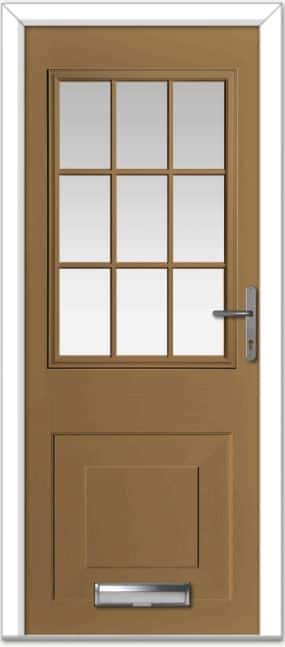 Irish Oak Tatton Grid Composite Door 1 Irish Oak Tatton Grid Composite Door