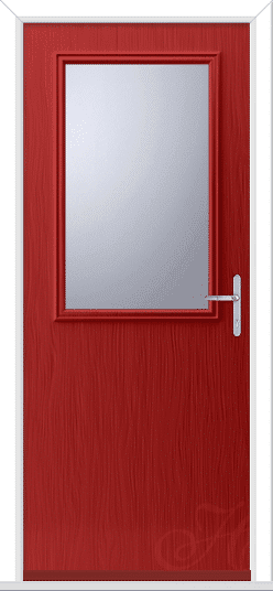 Red Flush Escala 1 GRP Composite Door 1 Red Flush Escala 1 GRP Composite Door