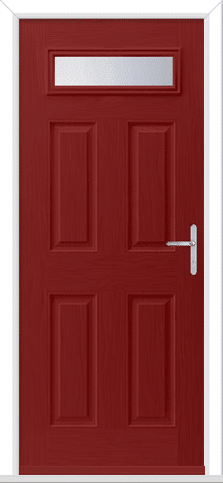 Red Sorpasso 1 GRP Composite Door 1 Red Sorpasso 1 GRP Composite Door