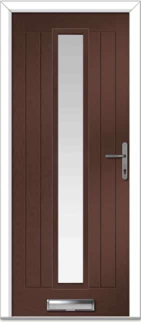 Rosewood Augusta Long Centre Farmhouse Composite Door 1 Rosewood Augusta Long Centre Farmhouse Composite Door