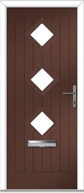 Rosewood Belfry 3 Farmhouse Composite Door 1 Rosewood Belfry 3 Farmhouse Composite Door
