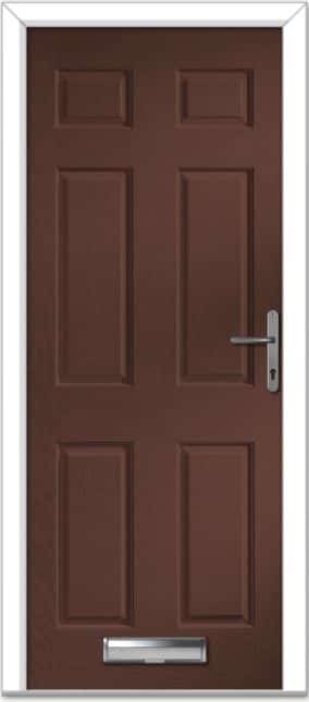 Rosewood Muirfield Solid Composite Door 1 Rosewood Muirfield Solid Composite Door