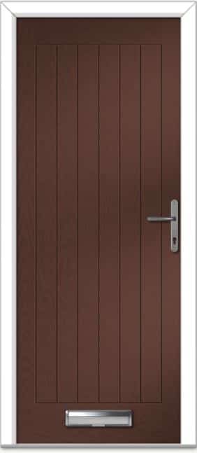 Rosewood Farmhouse Solid Composite Door 1 Rosewood Farmhouse Solid Composite Door