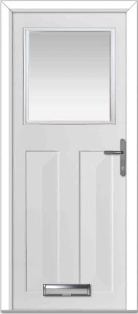 White Eaton Composite Door Order 1 White Eaton Composite Door Order