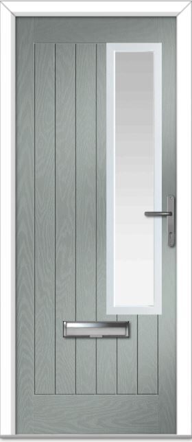 Agate Grey Augusta Right Farmhouse Composite Door Order