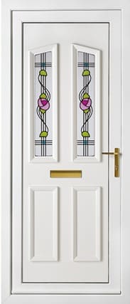 Kensington Two resin Spey Panel uPVC Door