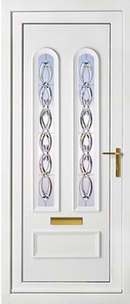 Madrid Two Crystal Tucana Panel uPVC Door