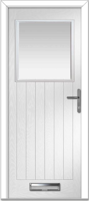 White Merion Farmhouse Composite Door