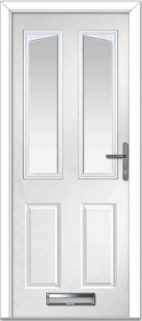 White Penina Composite Door