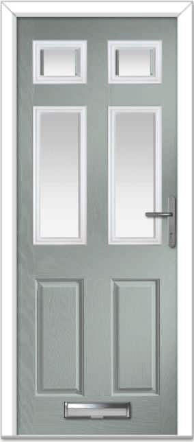 Agate Grey Troon Composite Door