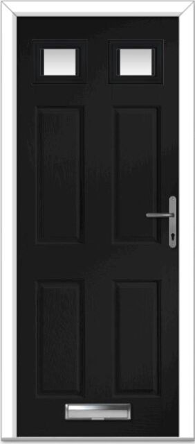 Black Muirfield Composite Door
