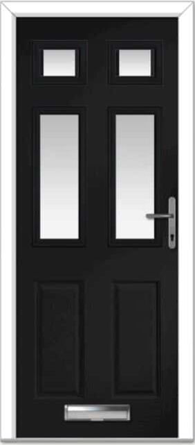 Black Troon Composite Door
