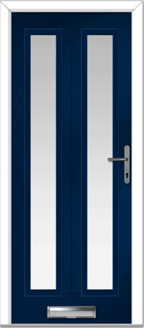Blue Augusta Long 2 Farmhouse Composite Door