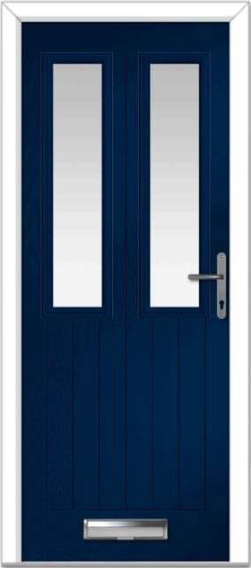 Blue Carnoustie Cottage Farmhouse Composite Door