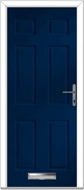 Blue Muirfield Solid Composite Door