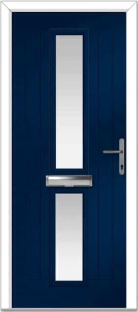 Blue Valderrama Centre Farmhouse Composite Door