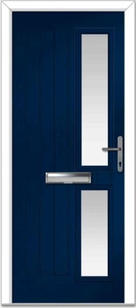 Blue Valderrama Right Farmhouse Composite Door