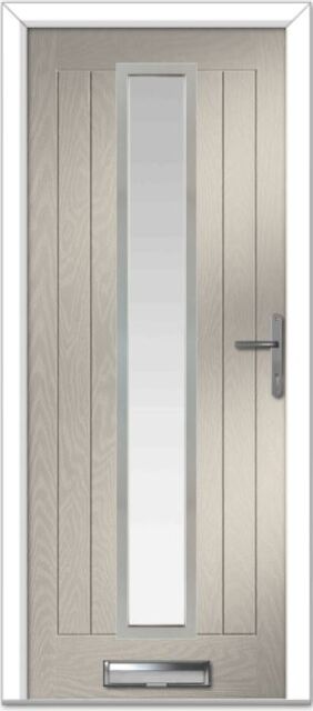Cream Augusta Long Centre Farmhouse Composite Door