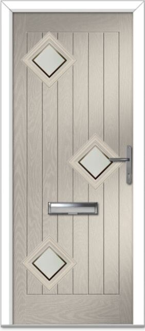 Cream Belfry 3 Right Composite Door