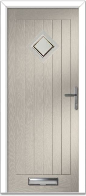 Cream Belfry Farmhouse Composite Door
