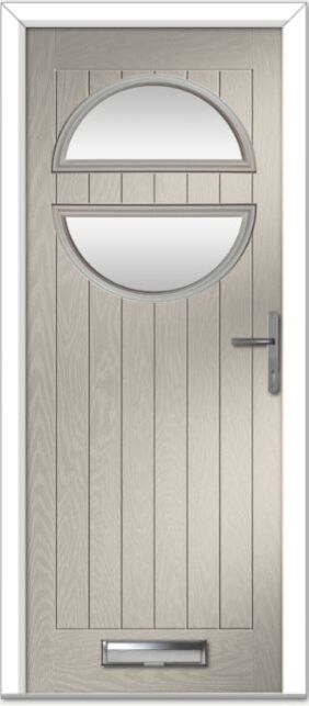 Cream Chantilly Farmhouse Composite Door