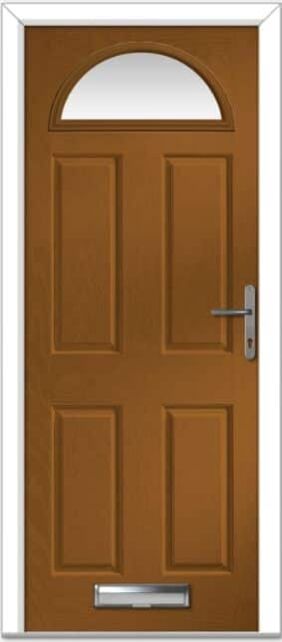 Golden Oak Portrush Composite Door