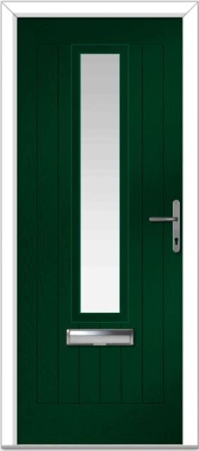 Green Augusta Right Farmhouse Composite Door