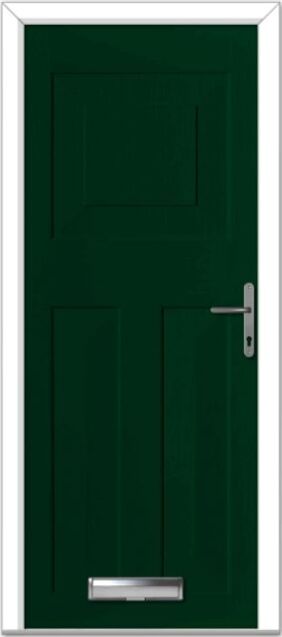 Green Eaton Solid Composite Door