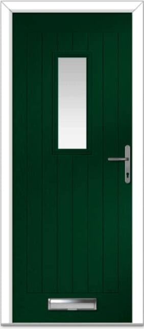 Green Sunningdale Farmhouse Composite Door