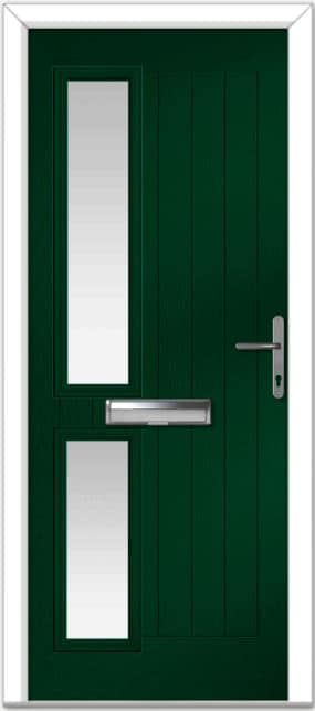 Green Valderrama Left Farmhouse Composite Door Order