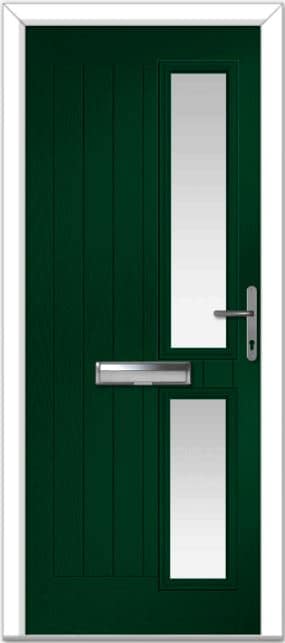 Green Valderrama Right Farmhouse Composite Door