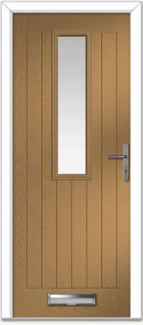 Irish Oak Saunton Farmhouse Composite Door