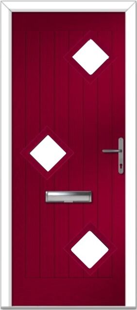 Red Belfry 3 Left Composite Door