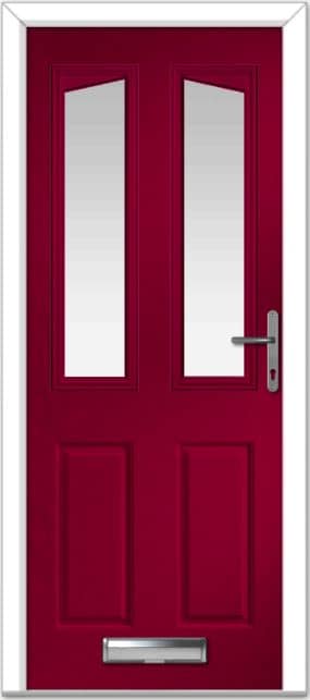 Red Penina Composite Door