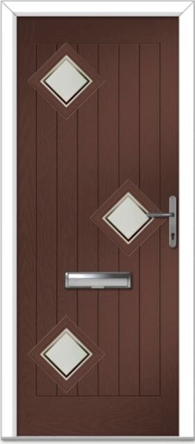 Rosewood Belfry 3 Right Composite Door