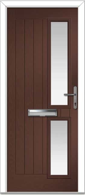 Rosewood Valderrama Right Farmhouse Composite Door