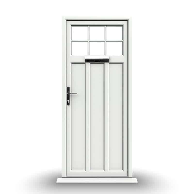 York - White Double Glazed uPVC Door Astragal Bar Supply Only 1 York - White Double Glazed uPVC Door Astragal Bar Supply Only