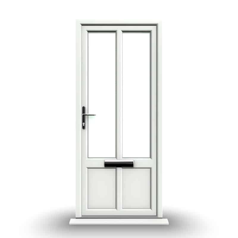 Bradford - White Double Glazed uPVC Door Supply Only 1 Bradford - White Double Glazed uPVC Door Supply Only