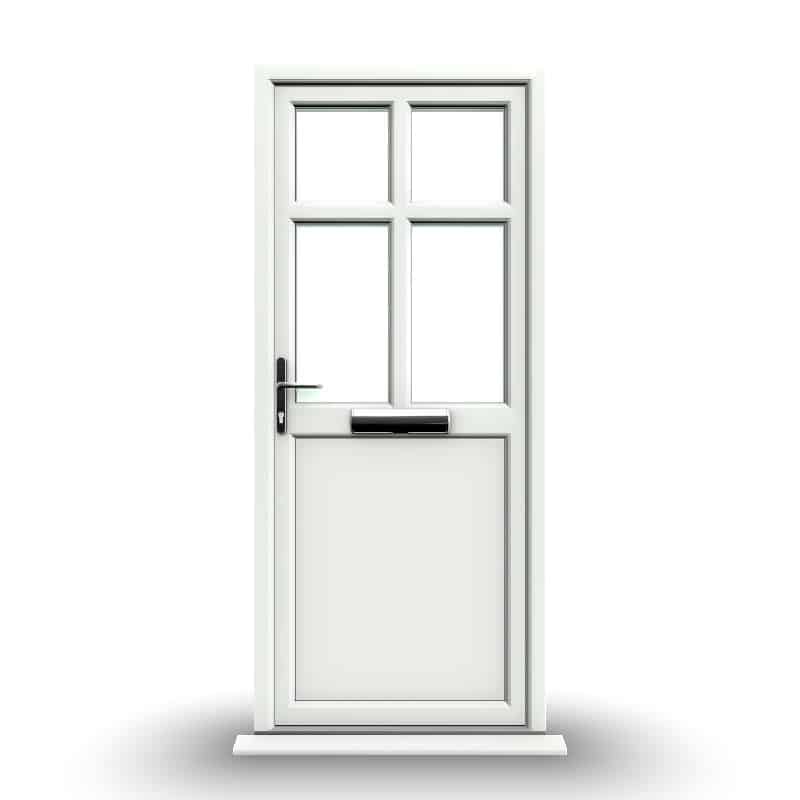 Bristol - White Double Glazed uPVC Door Supply Only 1 Bristol - White Double Glazed uPVC Door Supply Only