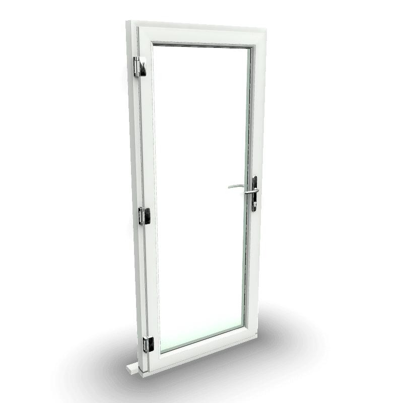 Norwich - White Fully Glazed uPVC Door Supply Only 2 Norwich - White Fully Glazed uPVC Door Supply Only - Image 2